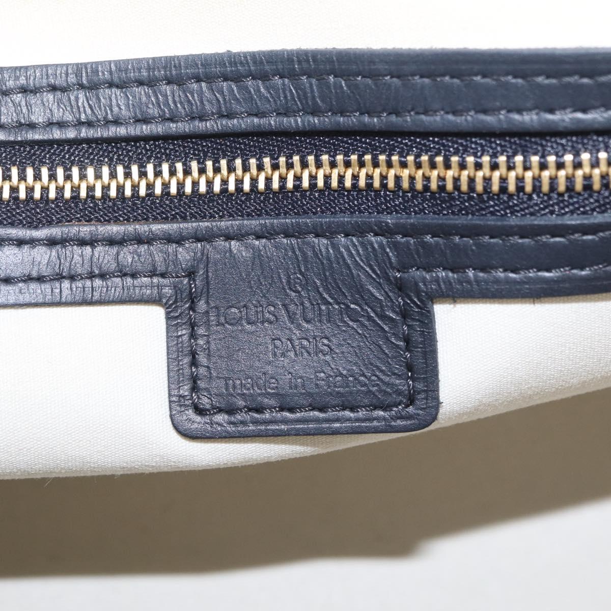 LOUIS VUITTON Monogram Mini Alma Ron Hand Bag Blue M92205 LV Auth ep16764V