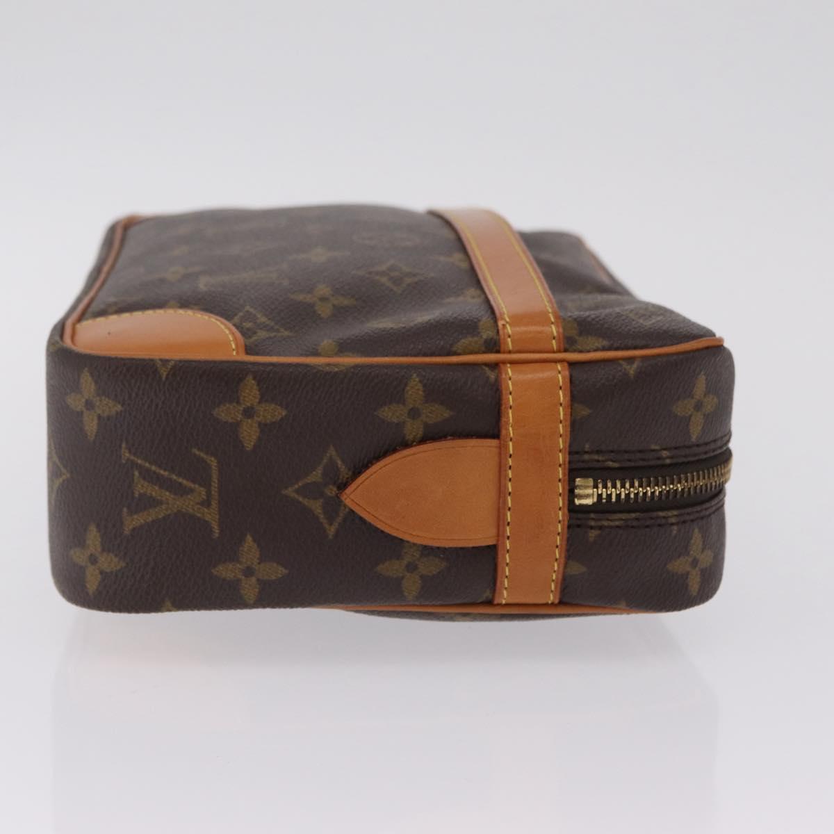 LOUIS VUITTON Monogram Compiegne 28 Clutch Bag M51845 LV Auth ep16769A