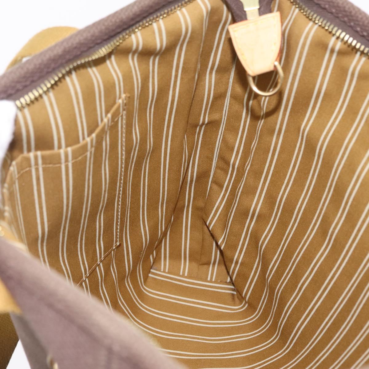 LOUIS VUITTON Antigua Cabas MM Tote Bag Canvas Brown M40086 LV Auth ep16780