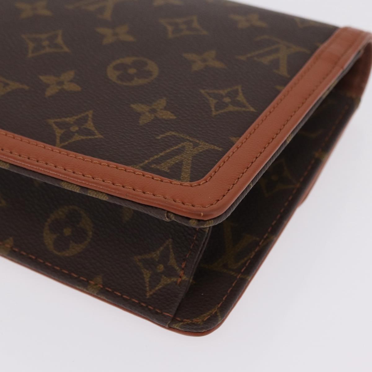 LOUIS VUITTON Monogram Pochette Dam GM Clutch Bag M51810 LV Auth ep16788A