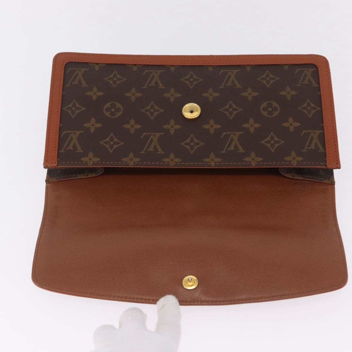 LOUIS VUITTON Monogram Pochette Dam GM Clutch Bag M51810 LV Auth ep16788A