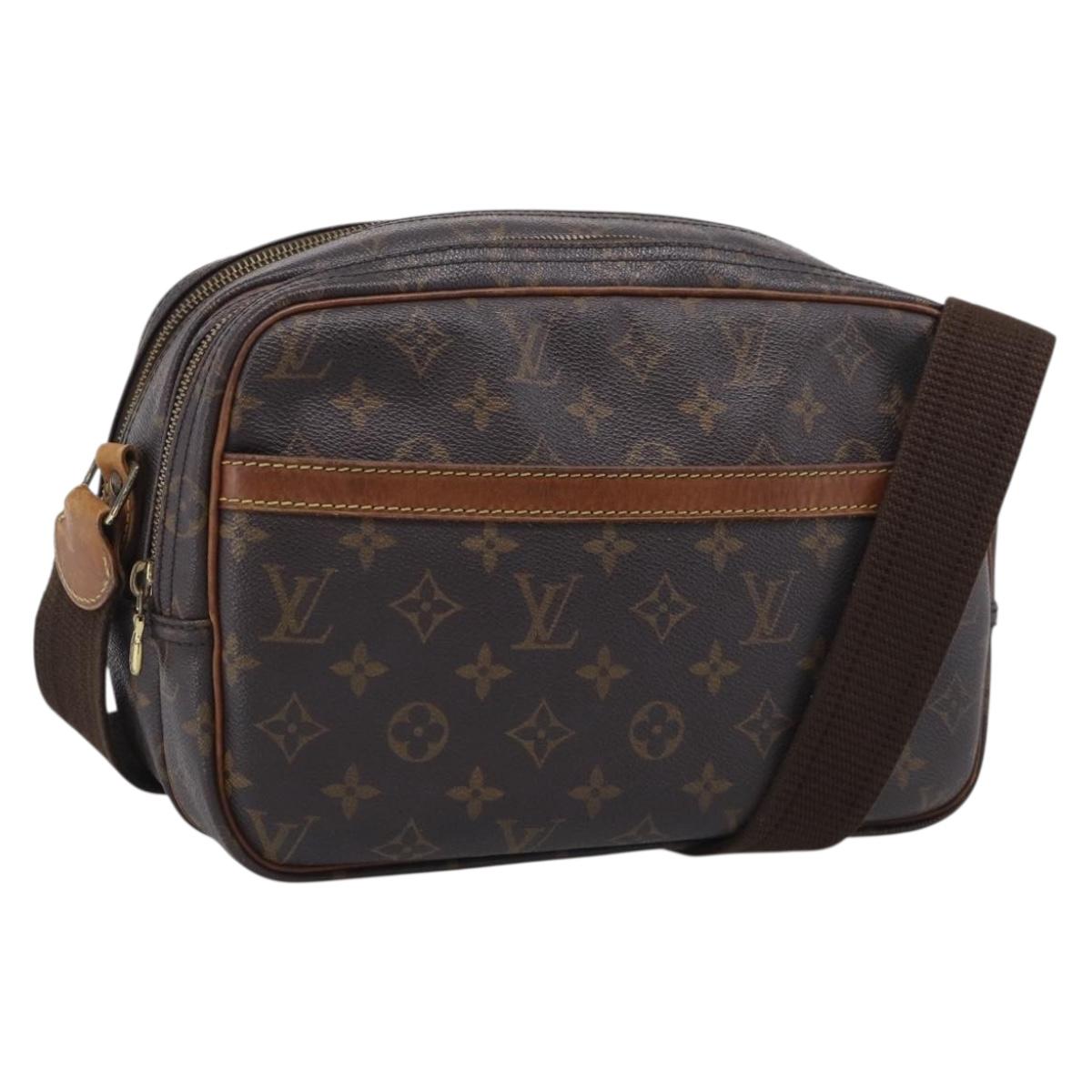 LOUIS VUITTON Monogram Reporter PM Shoulder Bag M45254 LV Auth ep16807