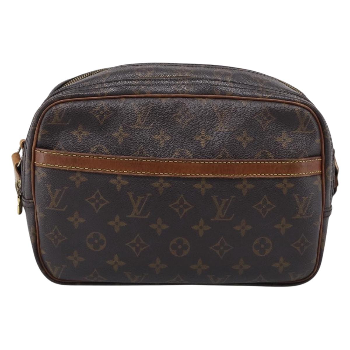 LOUIS VUITTON Monogram Reporter PM Shoulder Bag M45254 LV Auth ep16807