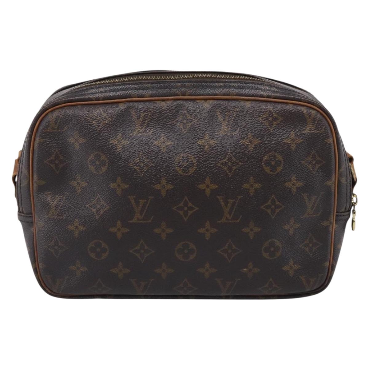 LOUIS VUITTON Monogram Reporter PM Shoulder Bag M45254 LV Auth ep16807