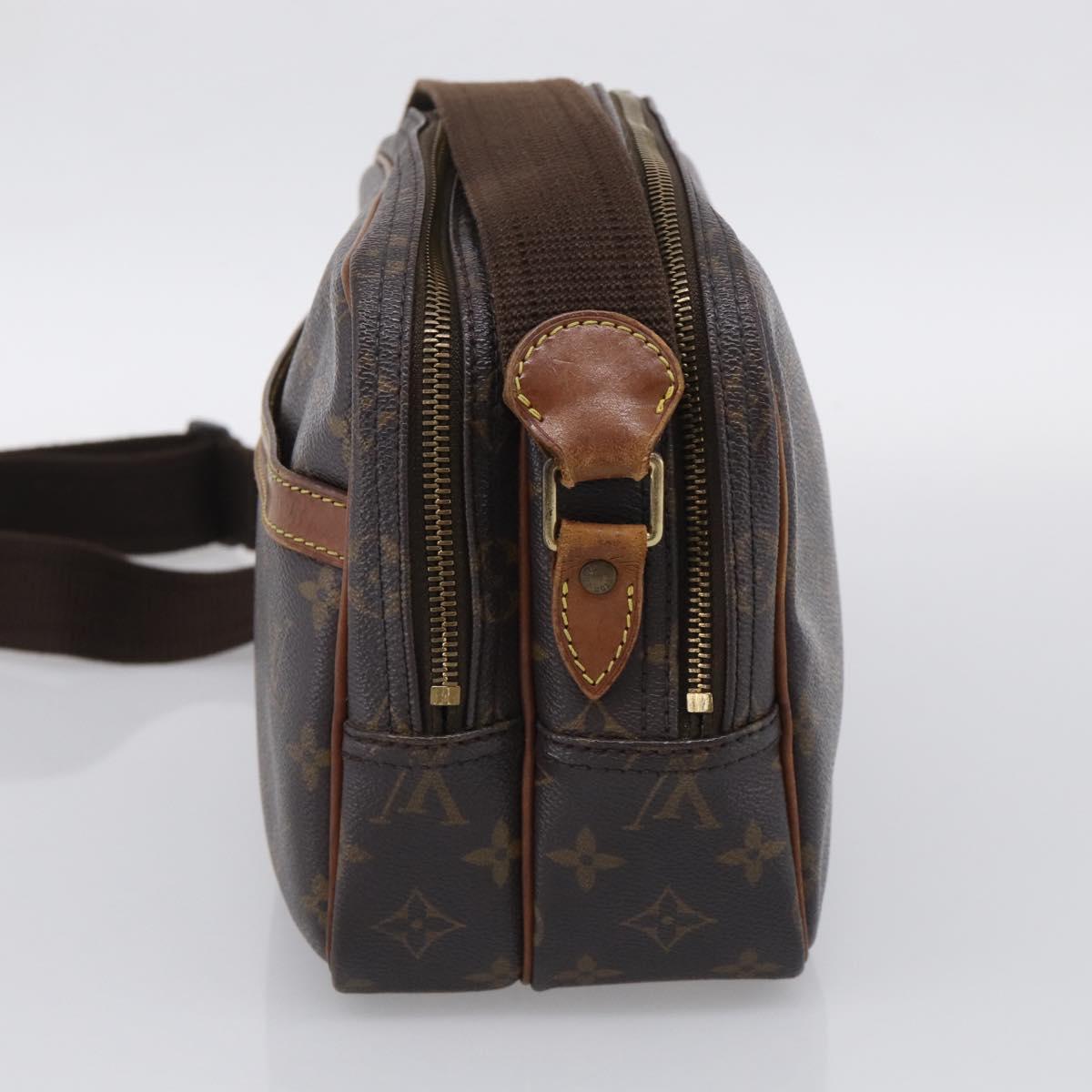LOUIS VUITTON Monogram Reporter PM Shoulder Bag M45254 LV Auth ep16807