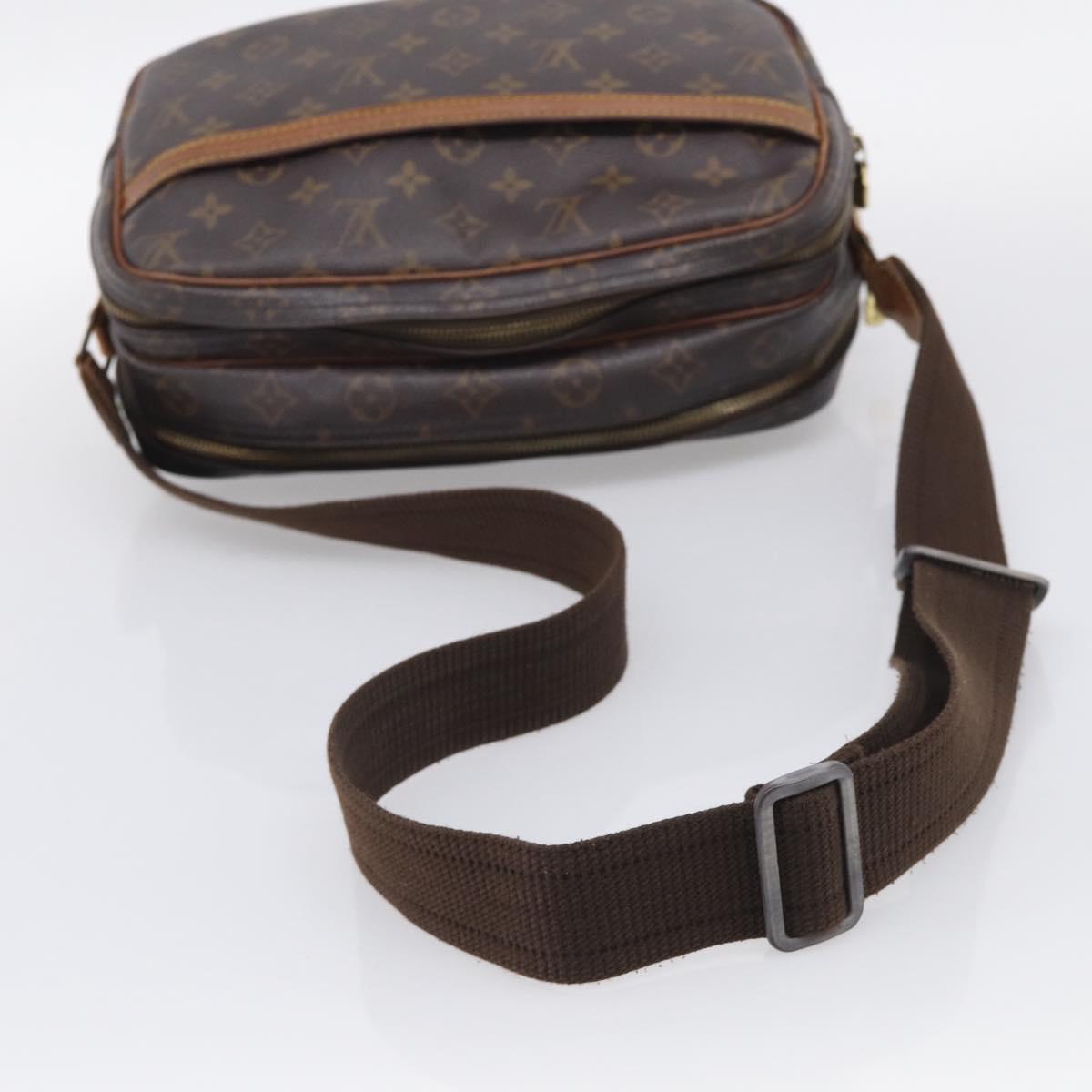 LOUIS VUITTON Monogram Reporter PM Shoulder Bag M45254 LV Auth ep16807