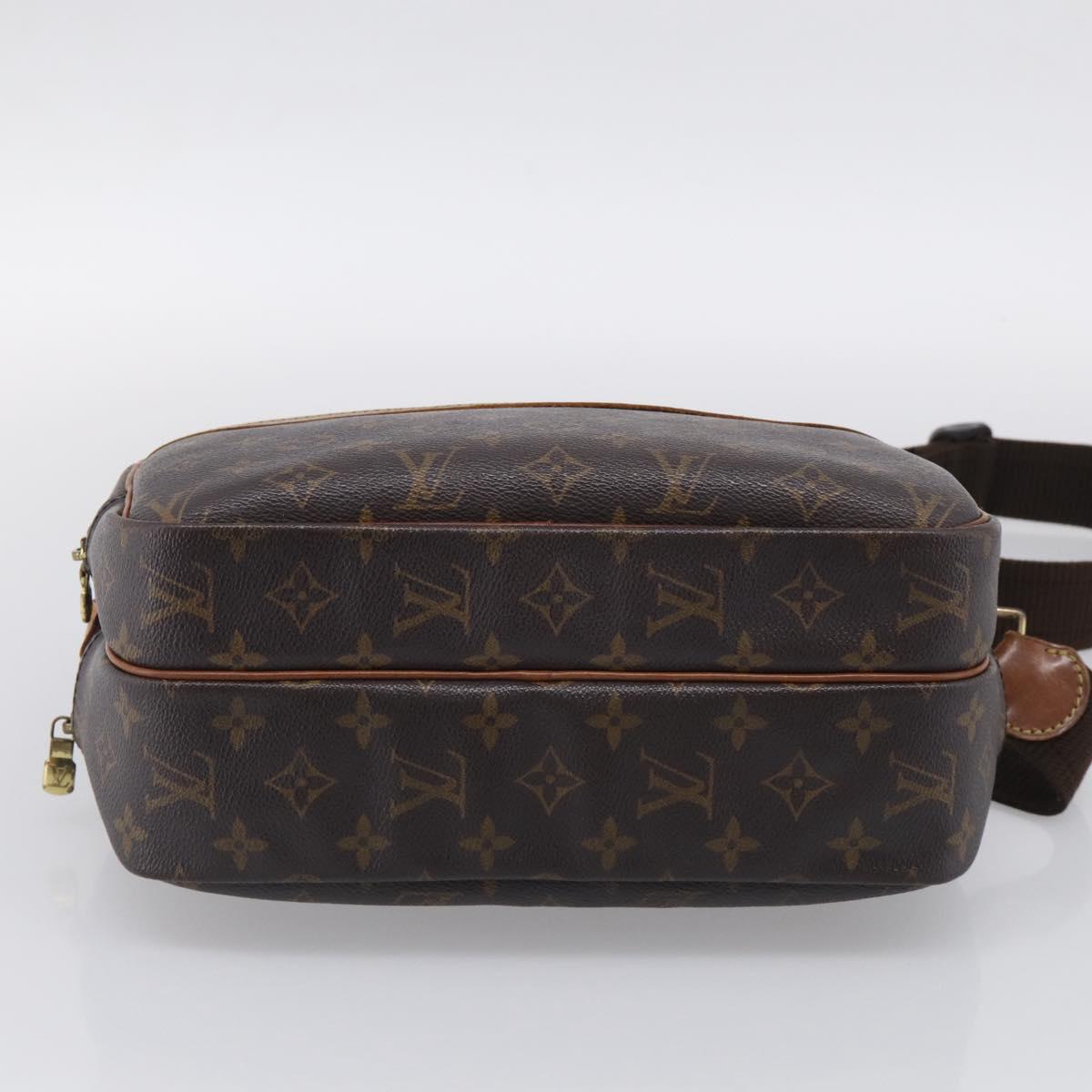 LOUIS VUITTON Monogram Reporter PM Shoulder Bag M45254 LV Auth ep16807
