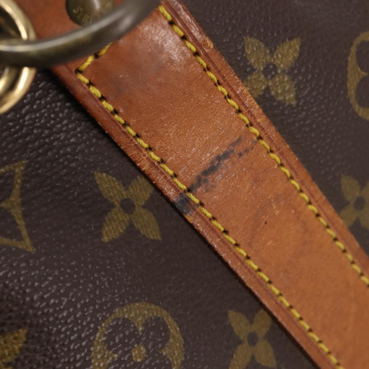 LOUIS VUITTON Monogram Keepall Bandouliere 60 Boston Bag M41412 LV Auth ep16811