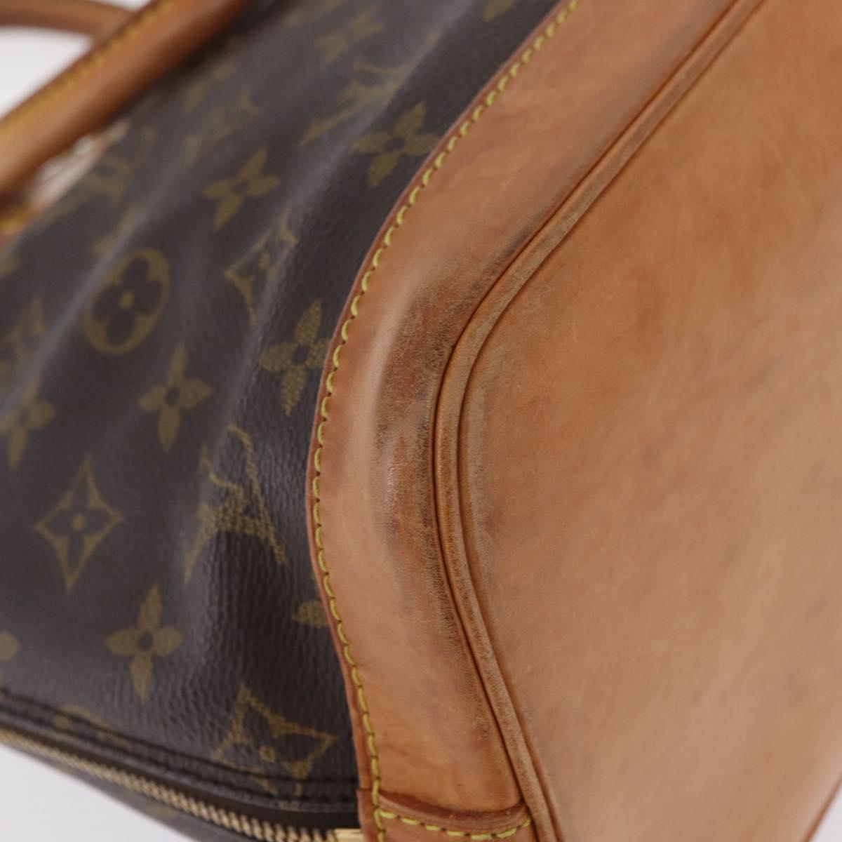 LOUIS VUITTON Monogram Alma Hand Bag M51130 LV Auth ep16824