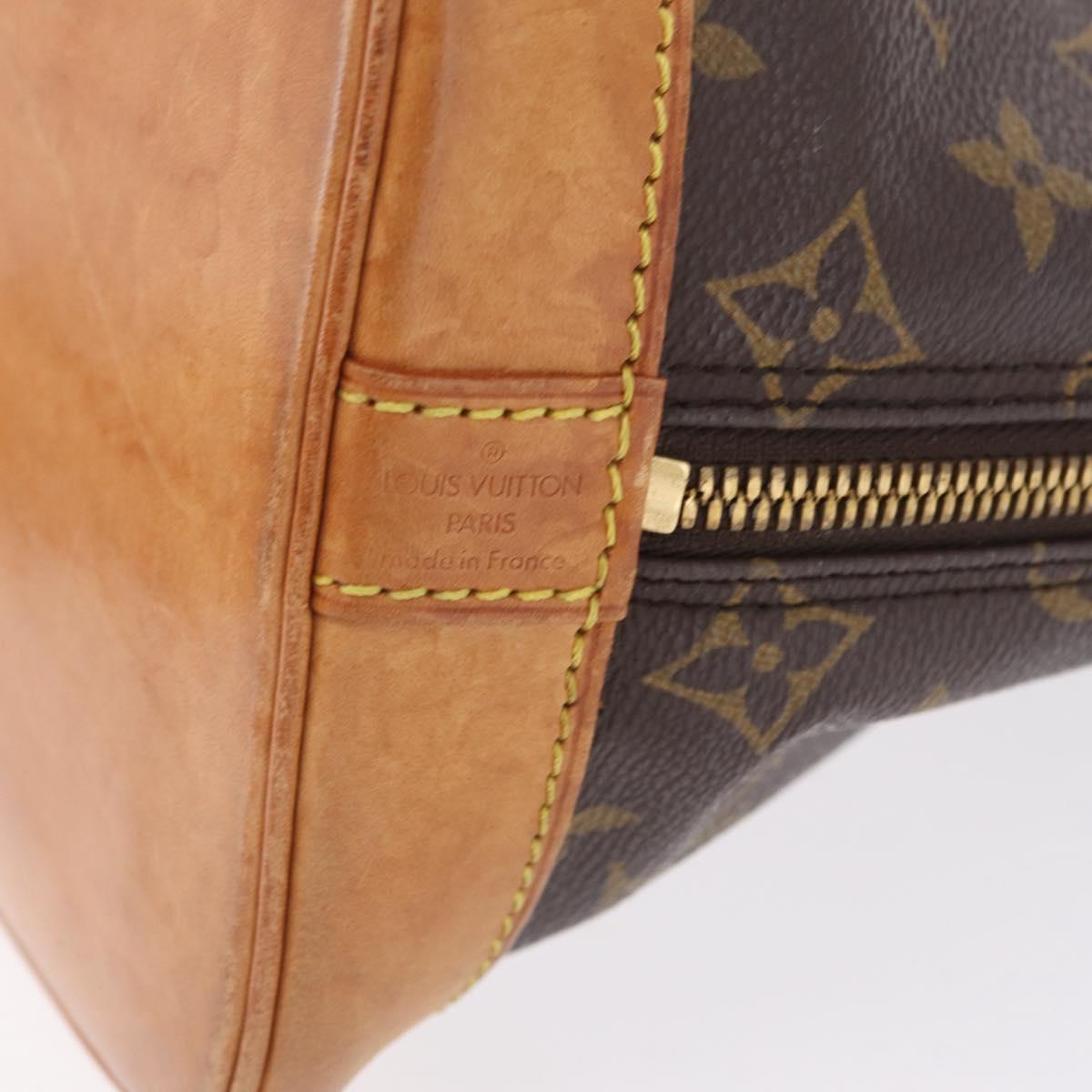 LOUIS VUITTON Monogram Alma Hand Bag M51130 LV Auth ep16824