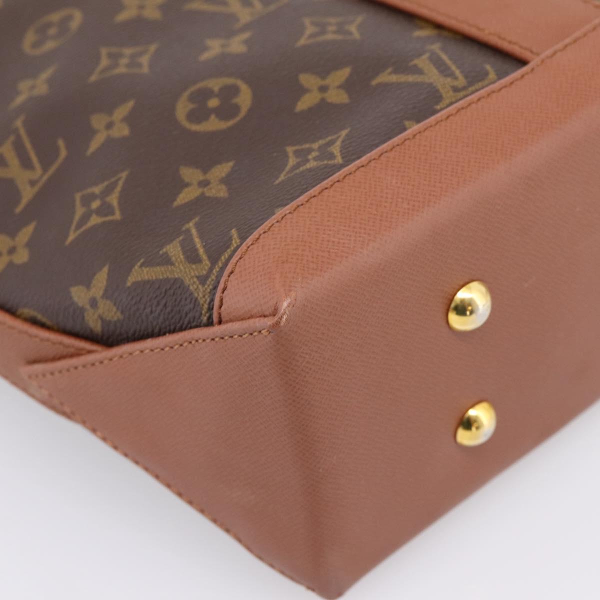 LOUIS VUITTON Monogram Sack Weekend PM Hand Bag M42425 LV Auth ep16873A