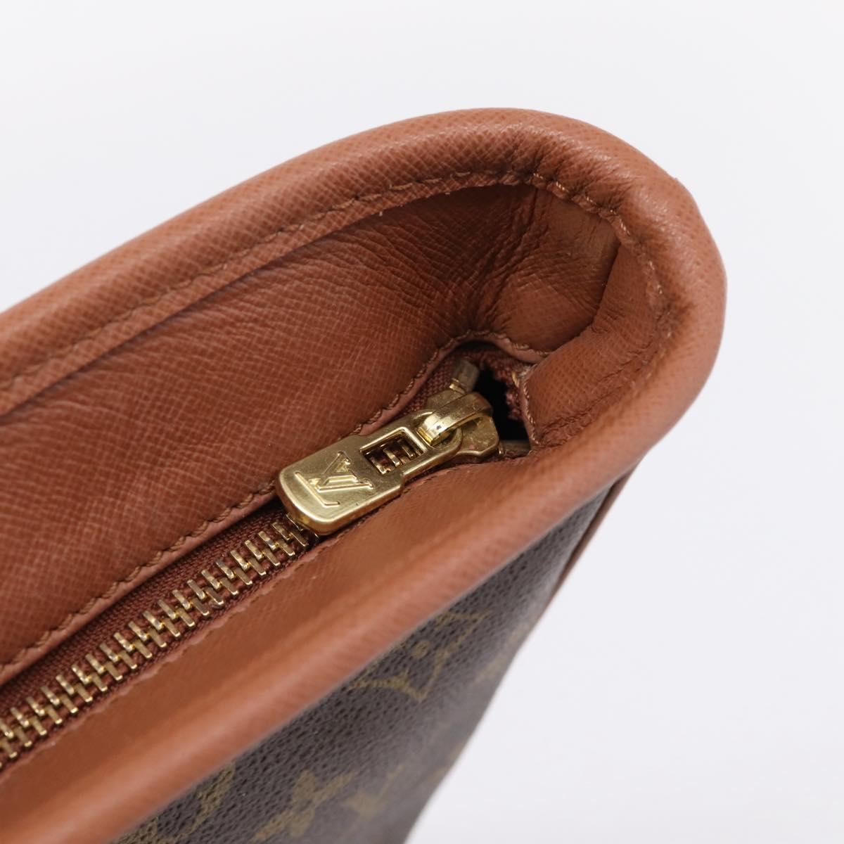 LOUIS VUITTON Monogram Sack Weekend PM Hand Bag M42425 LV Auth ep16873A