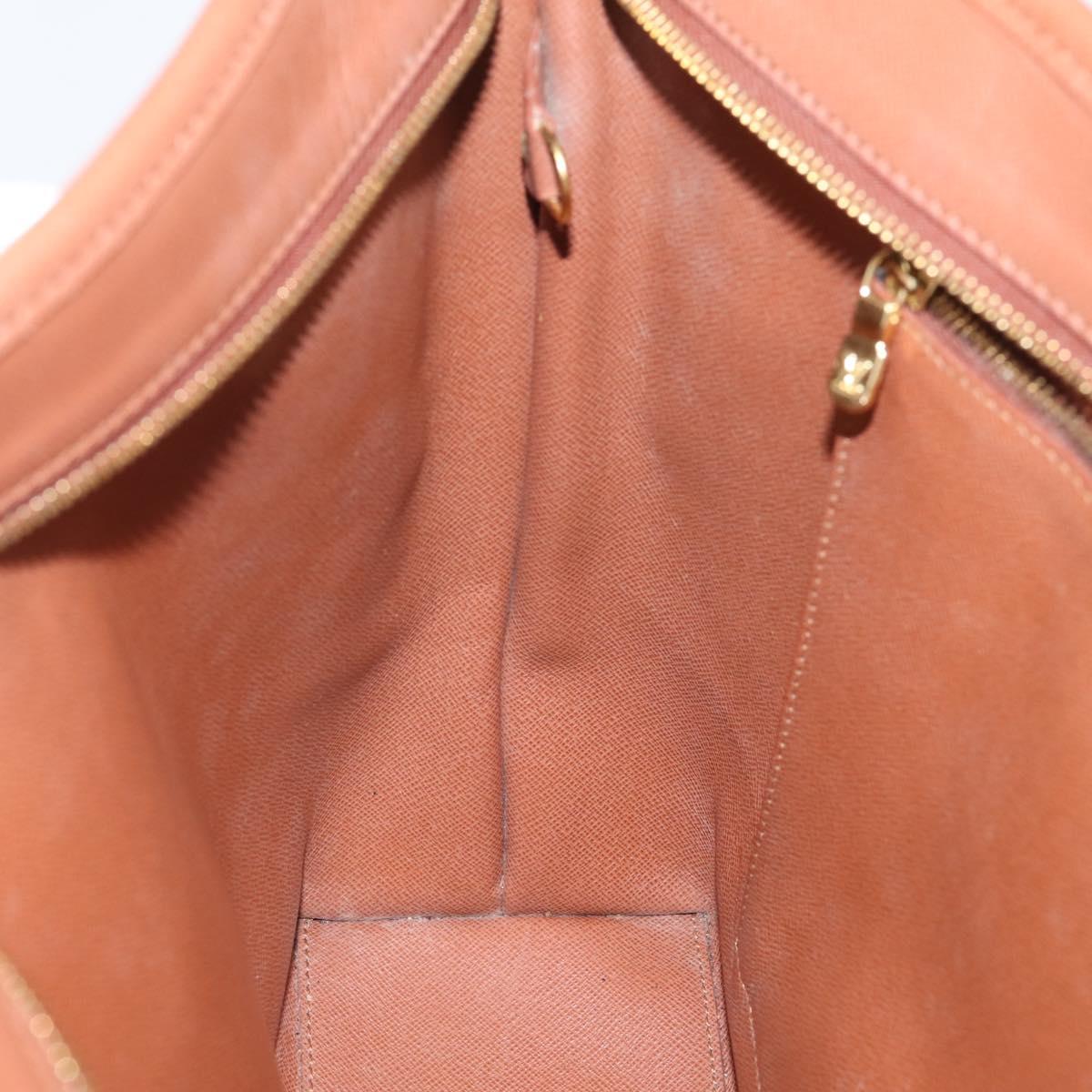 LOUIS VUITTON Monogram Sack Weekend PM Hand Bag M42425 LV Auth ep16873A
