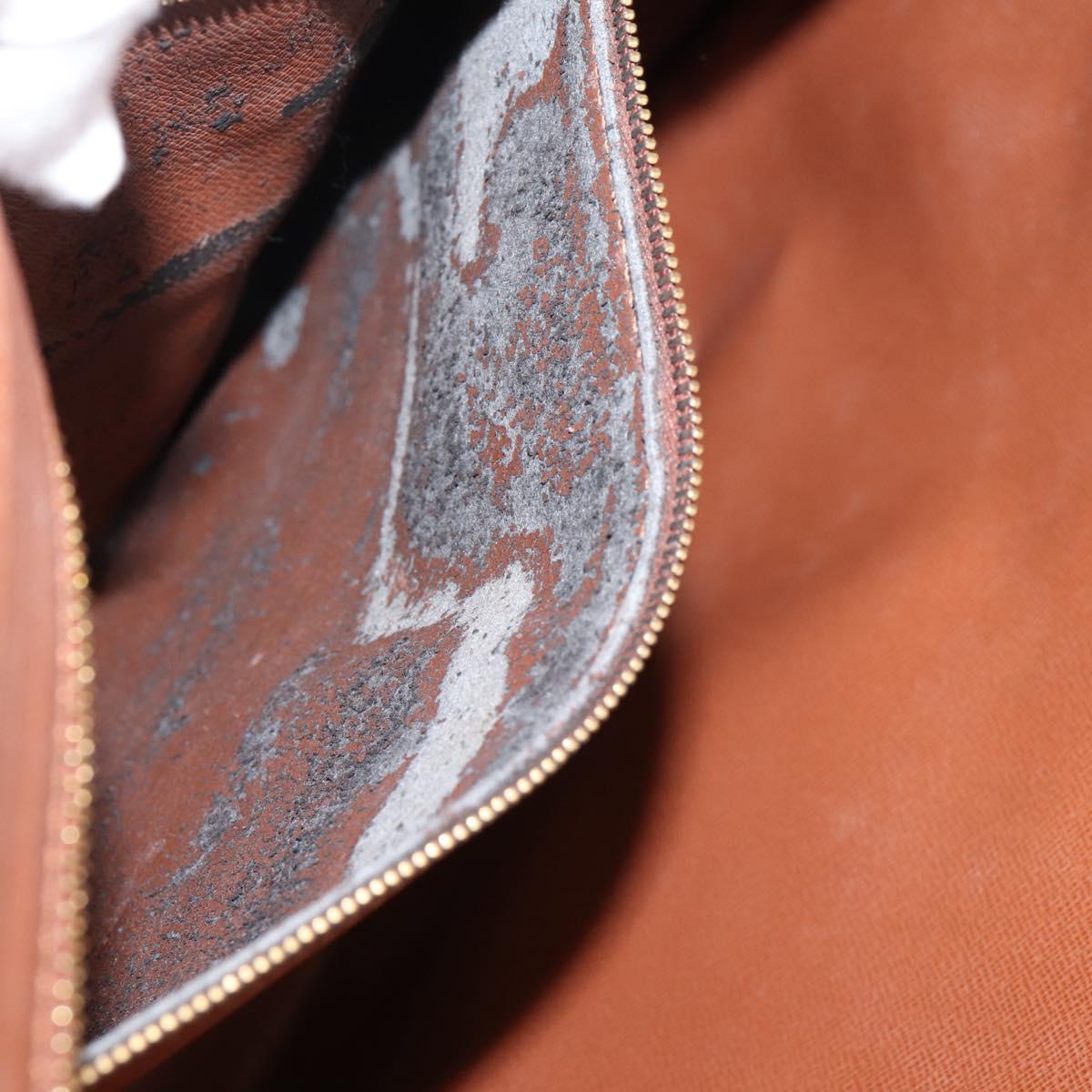 LOUIS VUITTON Monogram Sack Weekend PM Hand Bag M42425 LV Auth ep16873A