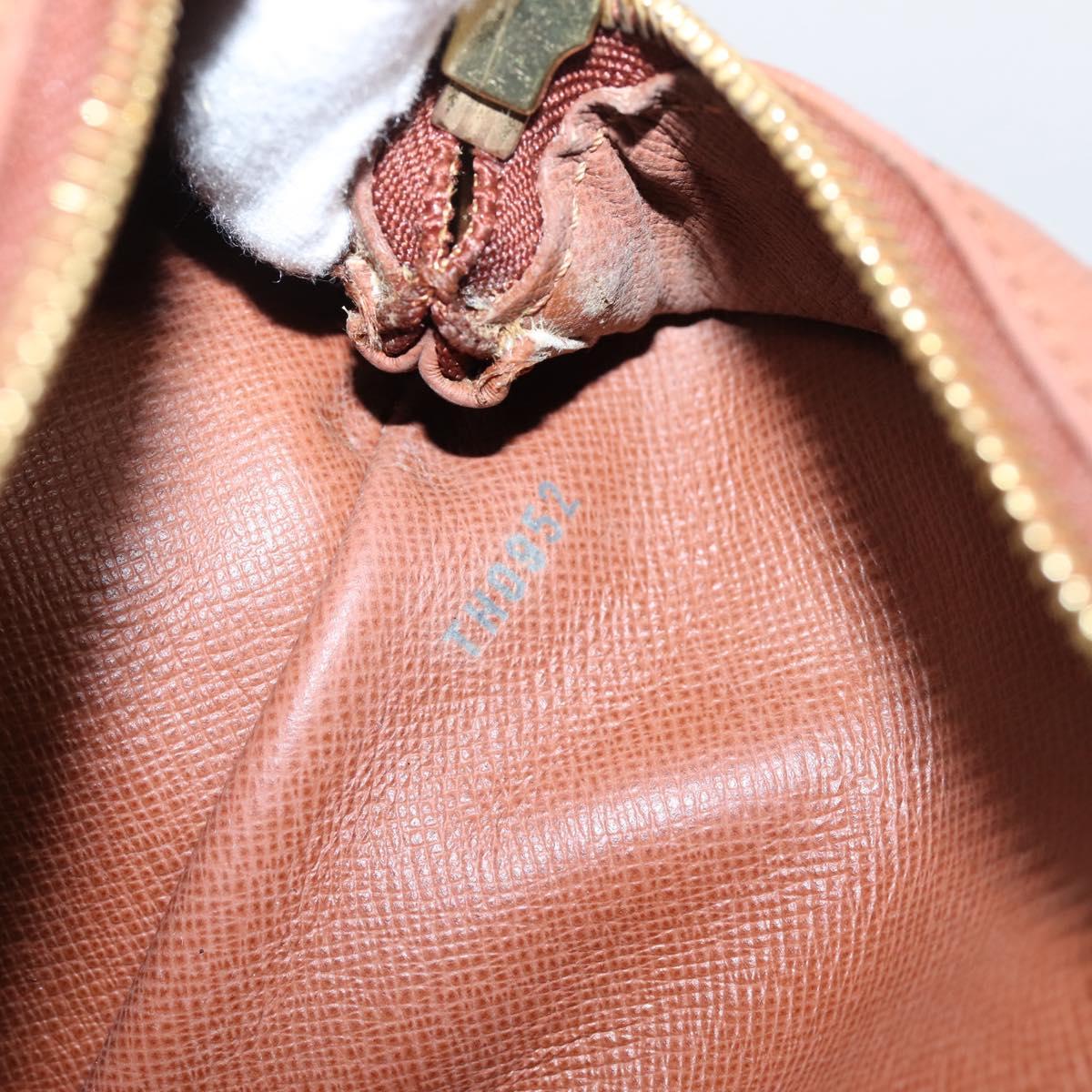 LOUIS VUITTON Monogram Sack Weekend PM Hand Bag M42425 LV Auth ep16873A