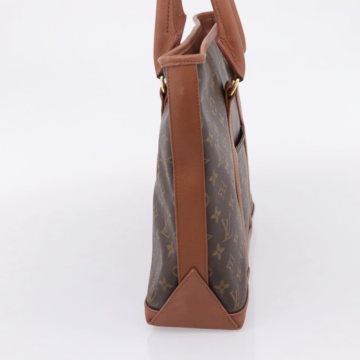 LOUIS VUITTON Monogram Sack Weekend PM Hand Bag M42425 LV Auth ep16873A