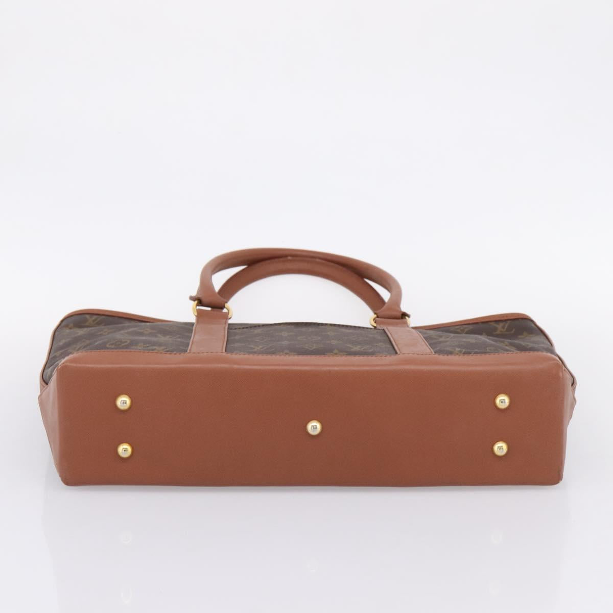 LOUIS VUITTON Monogram Sack Weekend PM Hand Bag M42425 LV Auth ep16873A