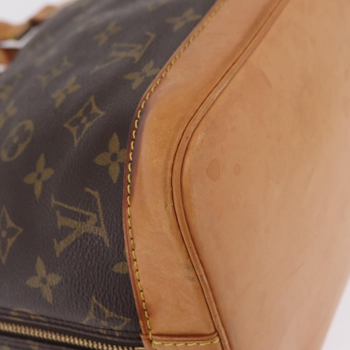 LOUIS VUITTON Monogram Alma Hand Bag M51130 LV Auth ep16884A