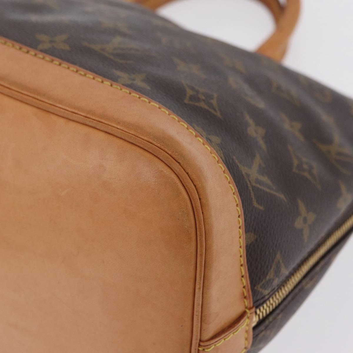 LOUIS VUITTON Monogram Alma Hand Bag M51130 LV Auth ep16884A