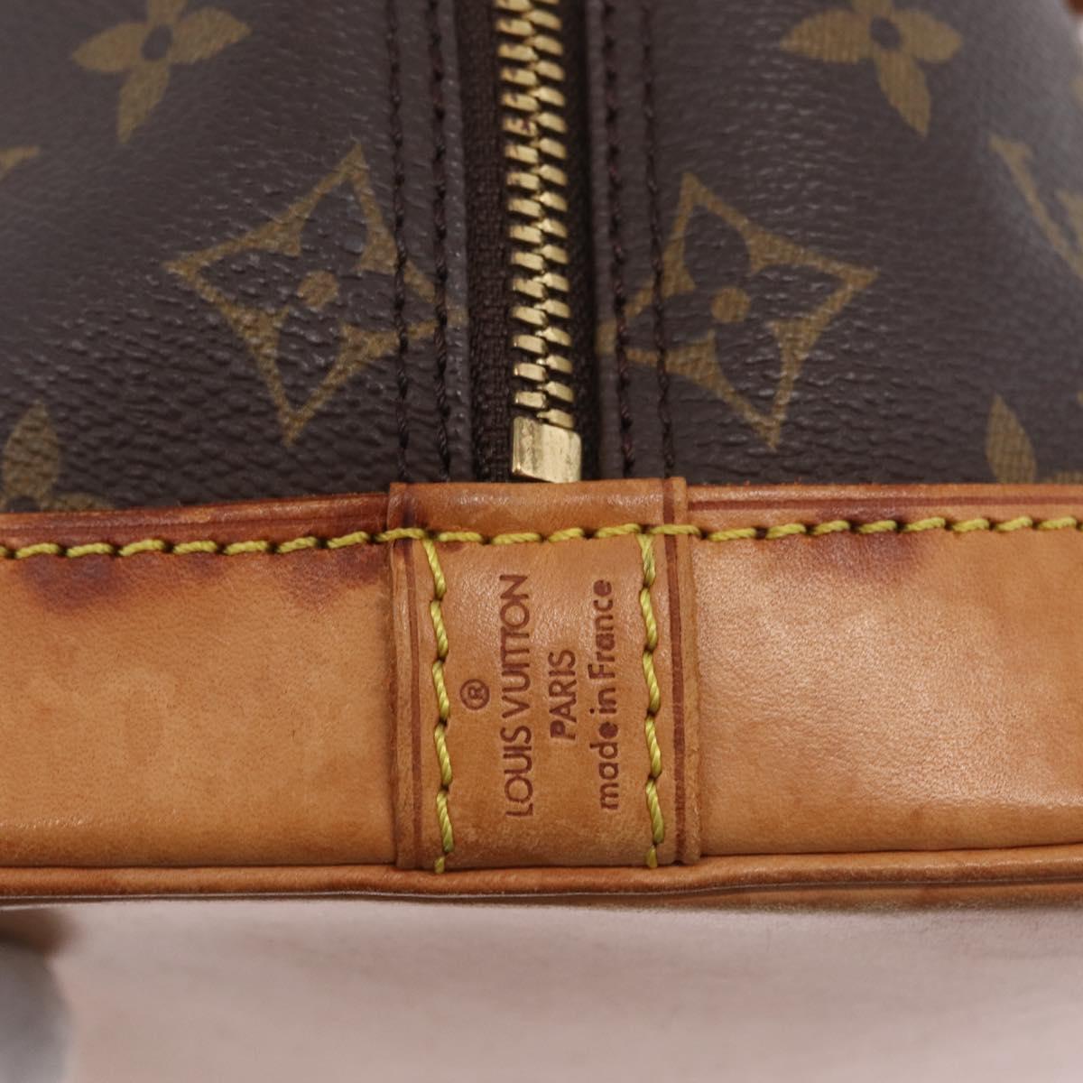 LOUIS VUITTON Monogram Alma Hand Bag M51130 LV Auth ep16884A