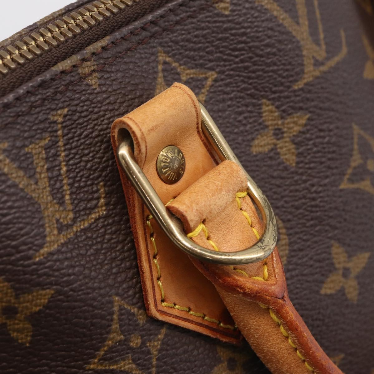 LOUIS VUITTON Monogram Alma Hand Bag M51130 LV Auth ep16884A