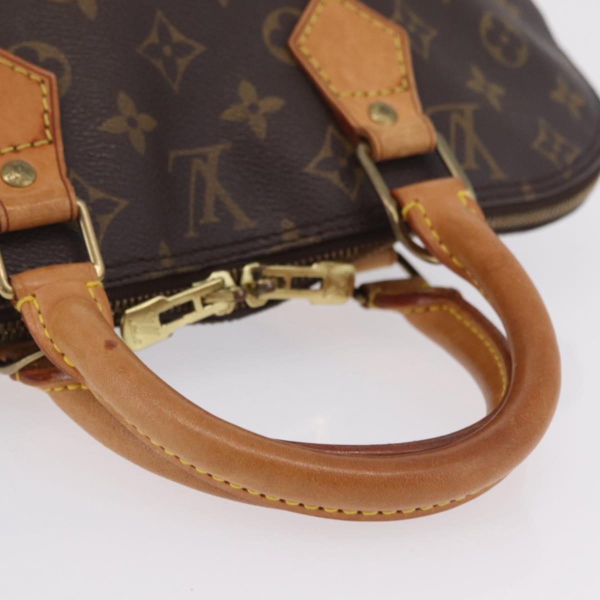 LOUIS VUITTON Monogram Alma Hand Bag M51130 LV Auth ep16884A