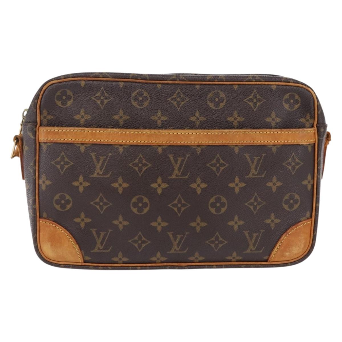 LOUIS VUITTON Monogram Trocadero 30 Shoulder Bag M51272 LV Auth ep16891