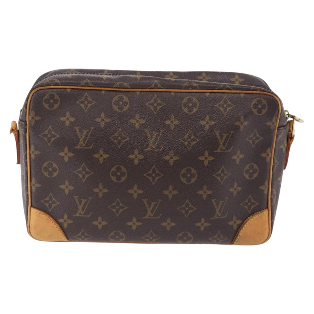 LOUIS VUITTON Monogram Trocadero 30 Shoulder Bag M51272 LV Auth ep16891