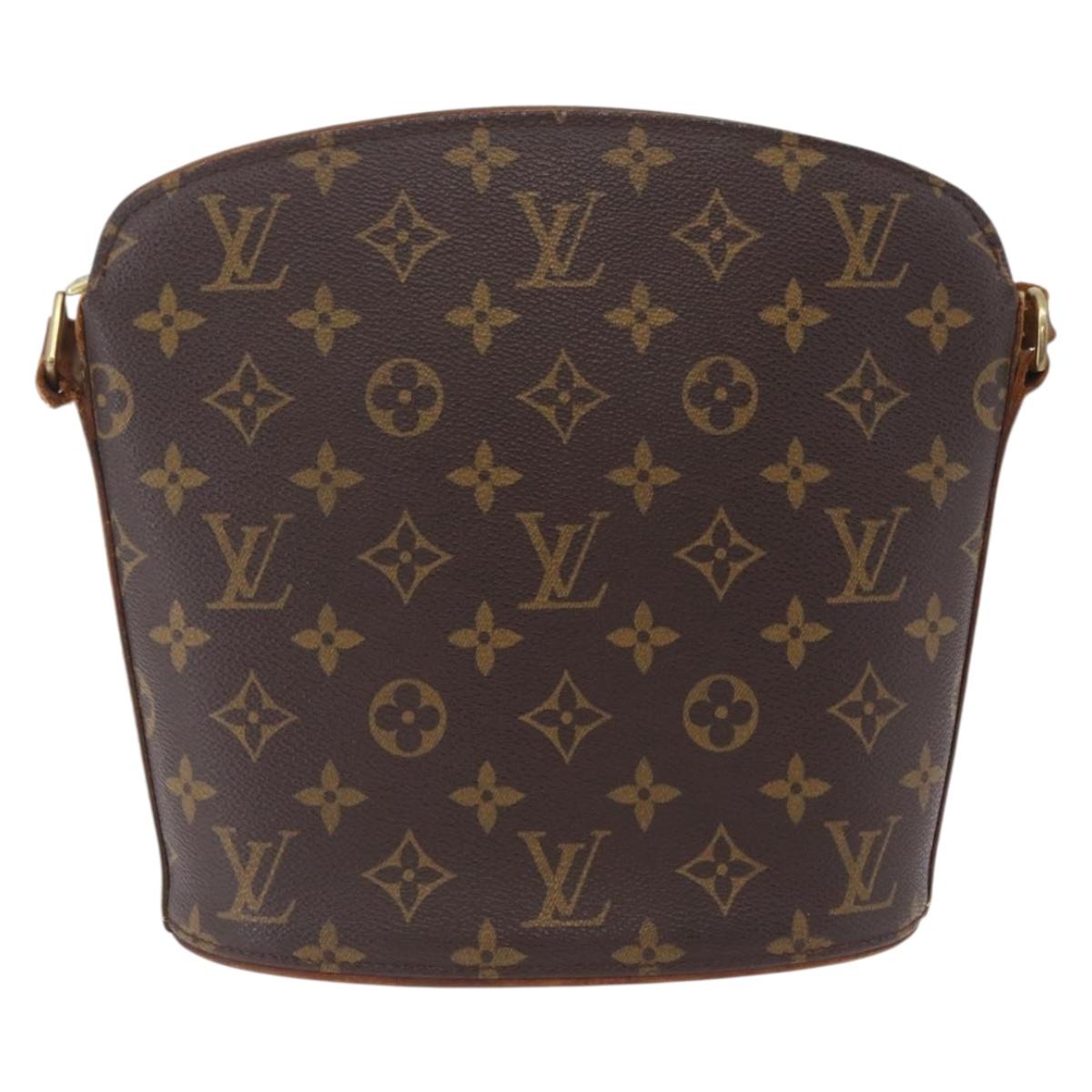 LOUIS VUITTON Monogram Drouot Shoulder Shoulder Bag M51290 LV Auth ep16892