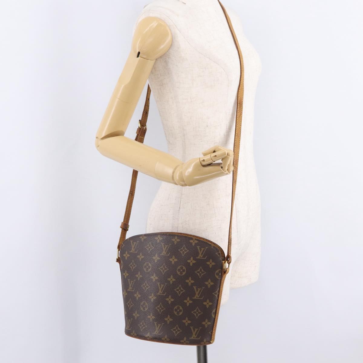 LOUIS VUITTON Monogram Drouot Shoulder Shoulder Bag M51290 LV Auth ep16892