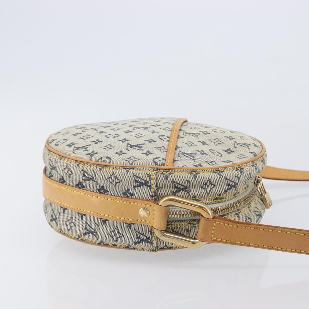 LOUIS VUITTON Monogram Mini Jeanne GM Shoulder Bag Blue M92000 LV Auth ep16901