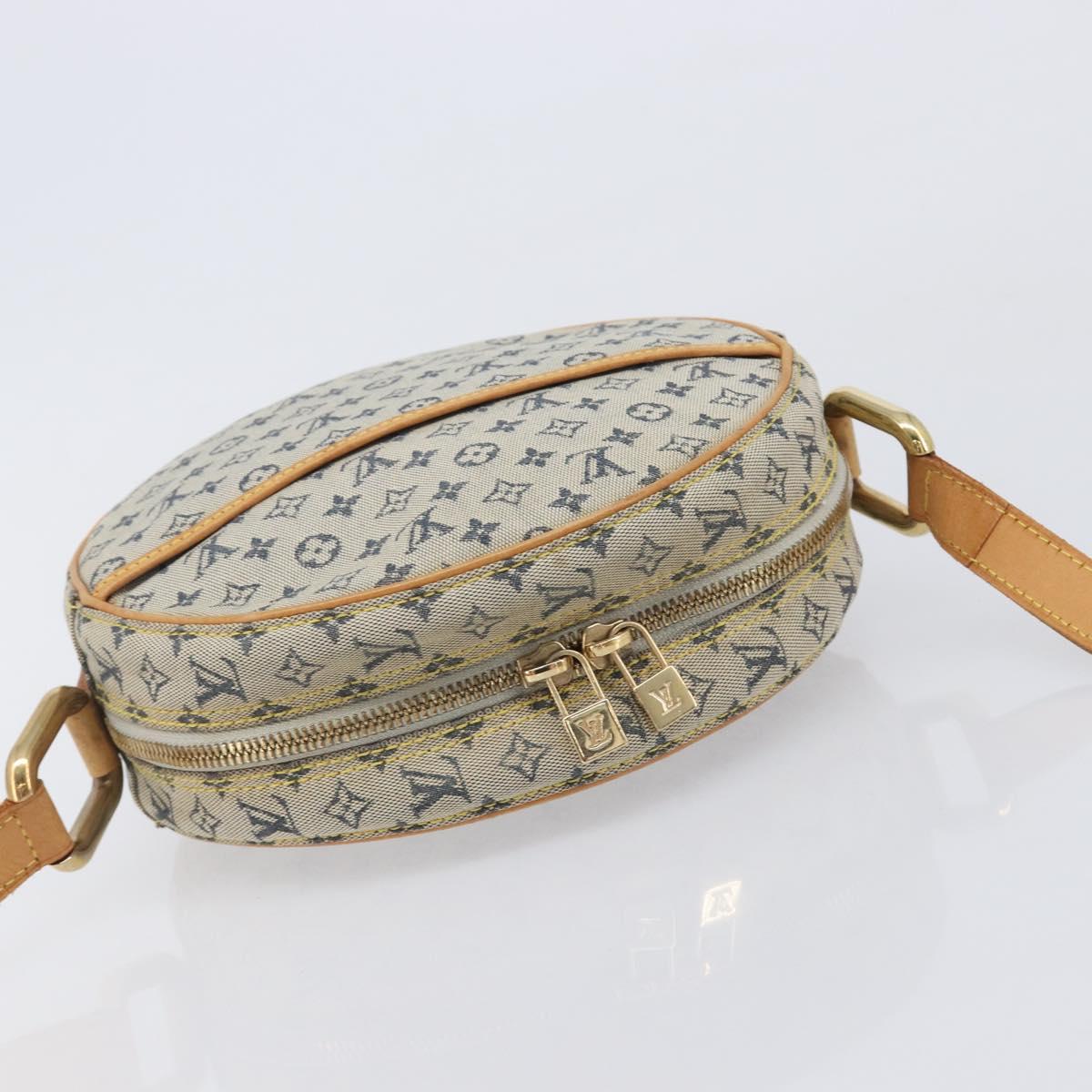 LOUIS VUITTON Monogram Mini Jeanne GM Shoulder Bag Blue M92000 LV Auth ep16901