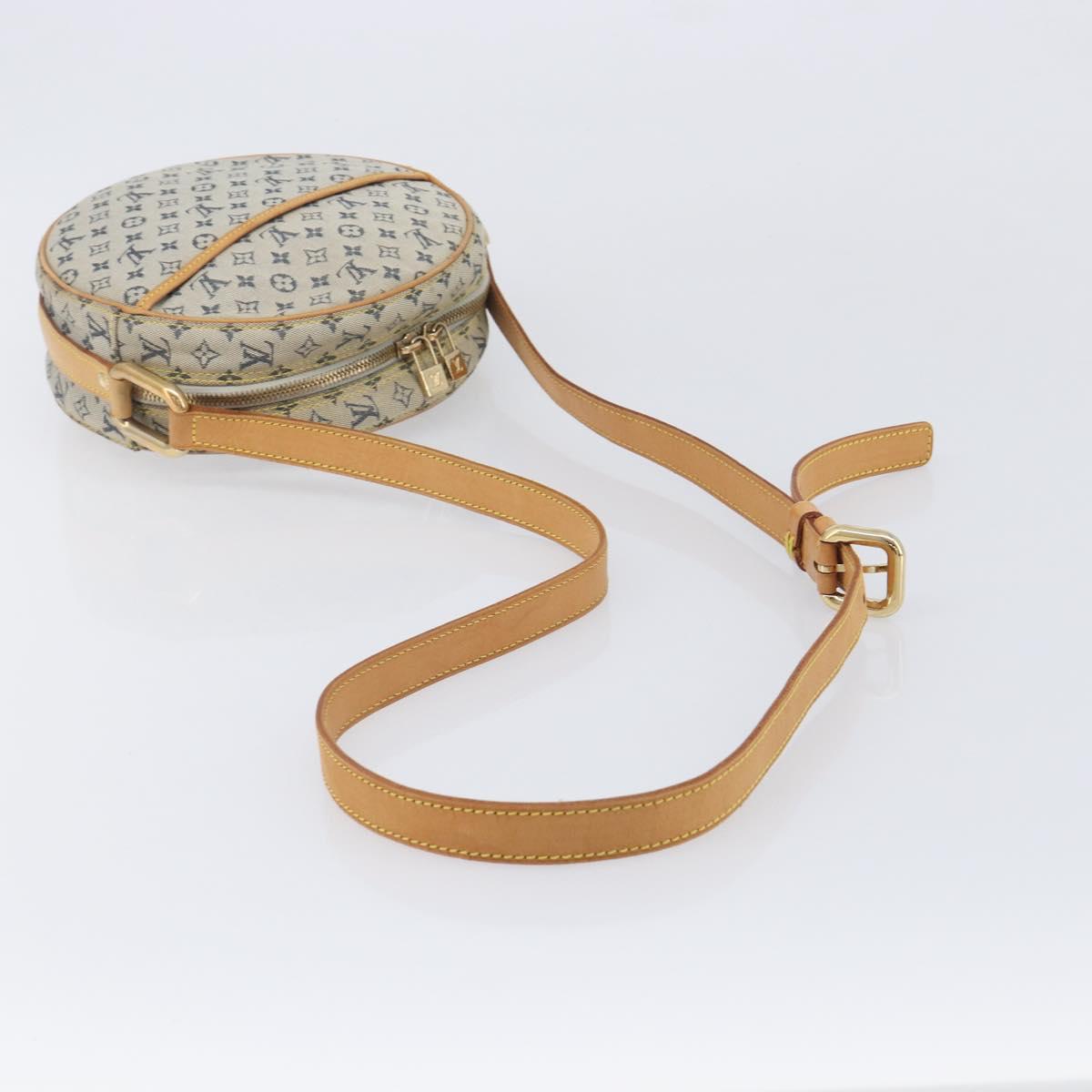 LOUIS VUITTON Monogram Mini Jeanne GM Shoulder Bag Blue M92000 LV Auth ep16901