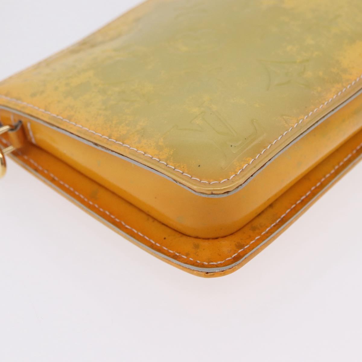 LOUIS VUITTON Monogram Vernis Lexington Pouch Gris M91056 LV Auth ep16904