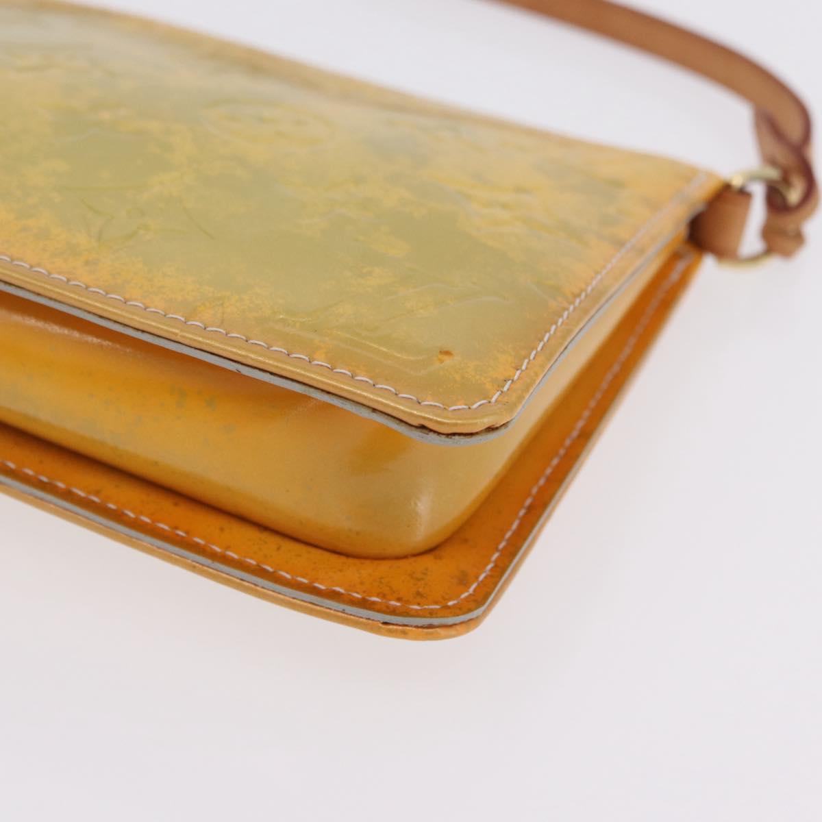 LOUIS VUITTON Monogram Vernis Lexington Pouch Gris M91056 LV Auth ep16904