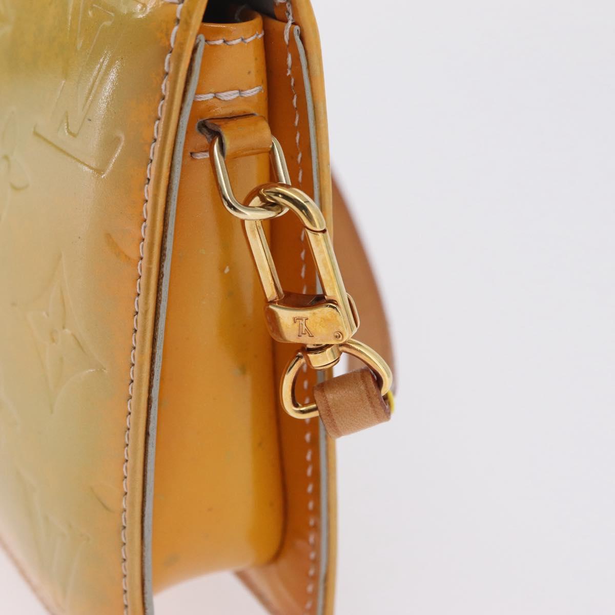 LOUIS VUITTON Monogram Vernis Lexington Pouch Gris M91056 LV Auth ep16904