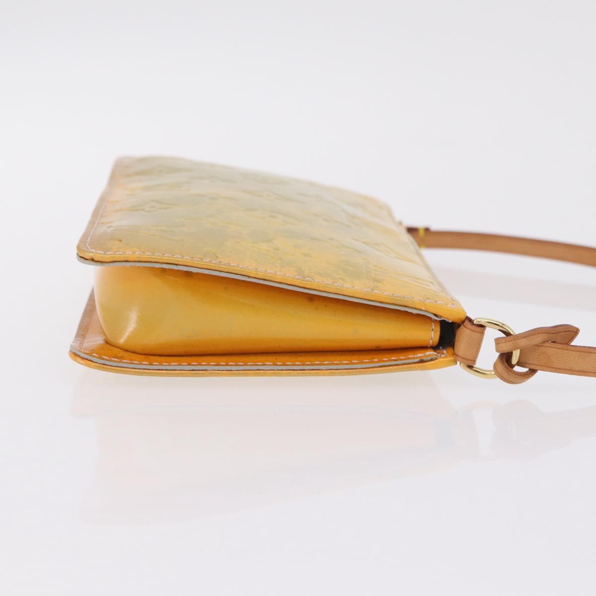 LOUIS VUITTON Monogram Vernis Lexington Pouch Gris M91056 LV Auth ep16904
