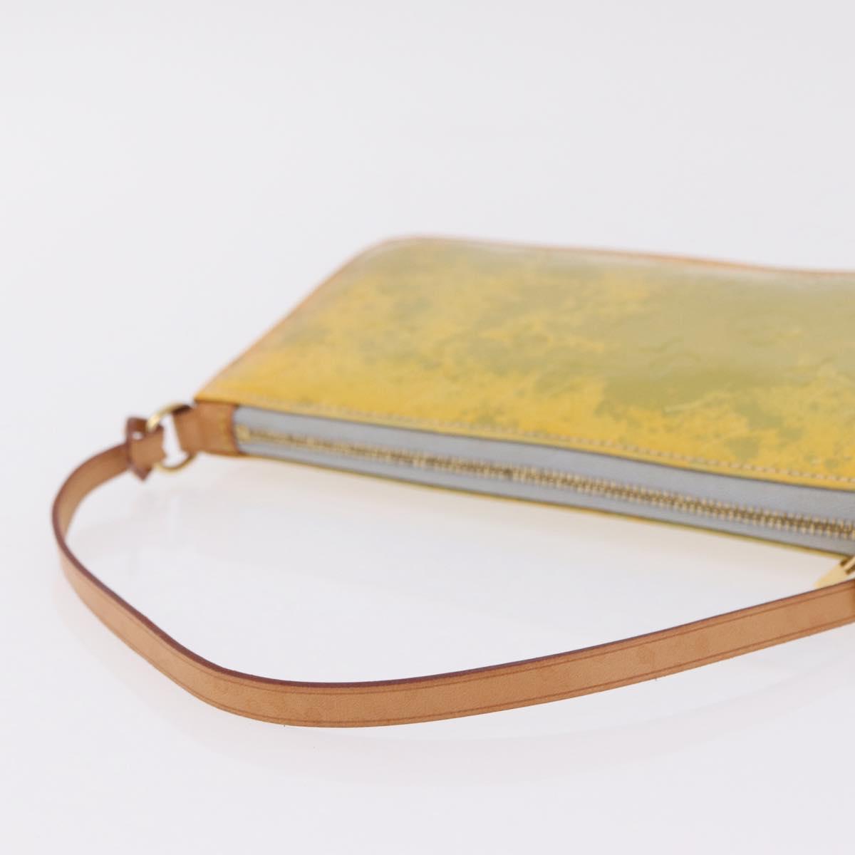 LOUIS VUITTON Monogram Vernis Lexington Pouch Gris M91056 LV Auth ep16904