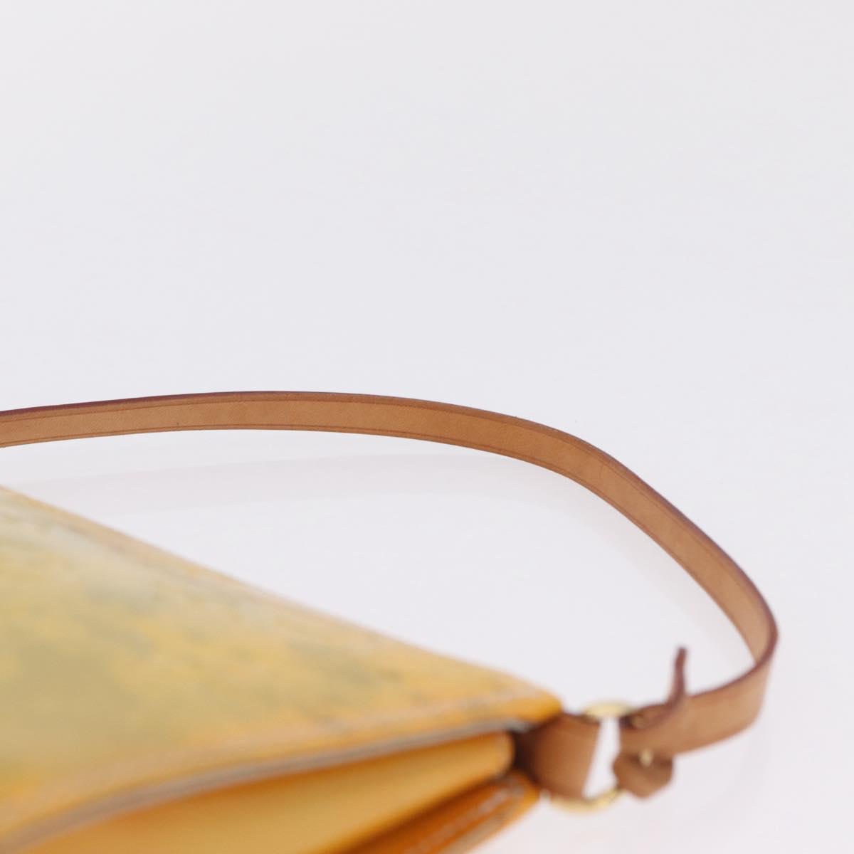 LOUIS VUITTON Monogram Vernis Lexington Pouch Gris M91056 LV Auth ep16904