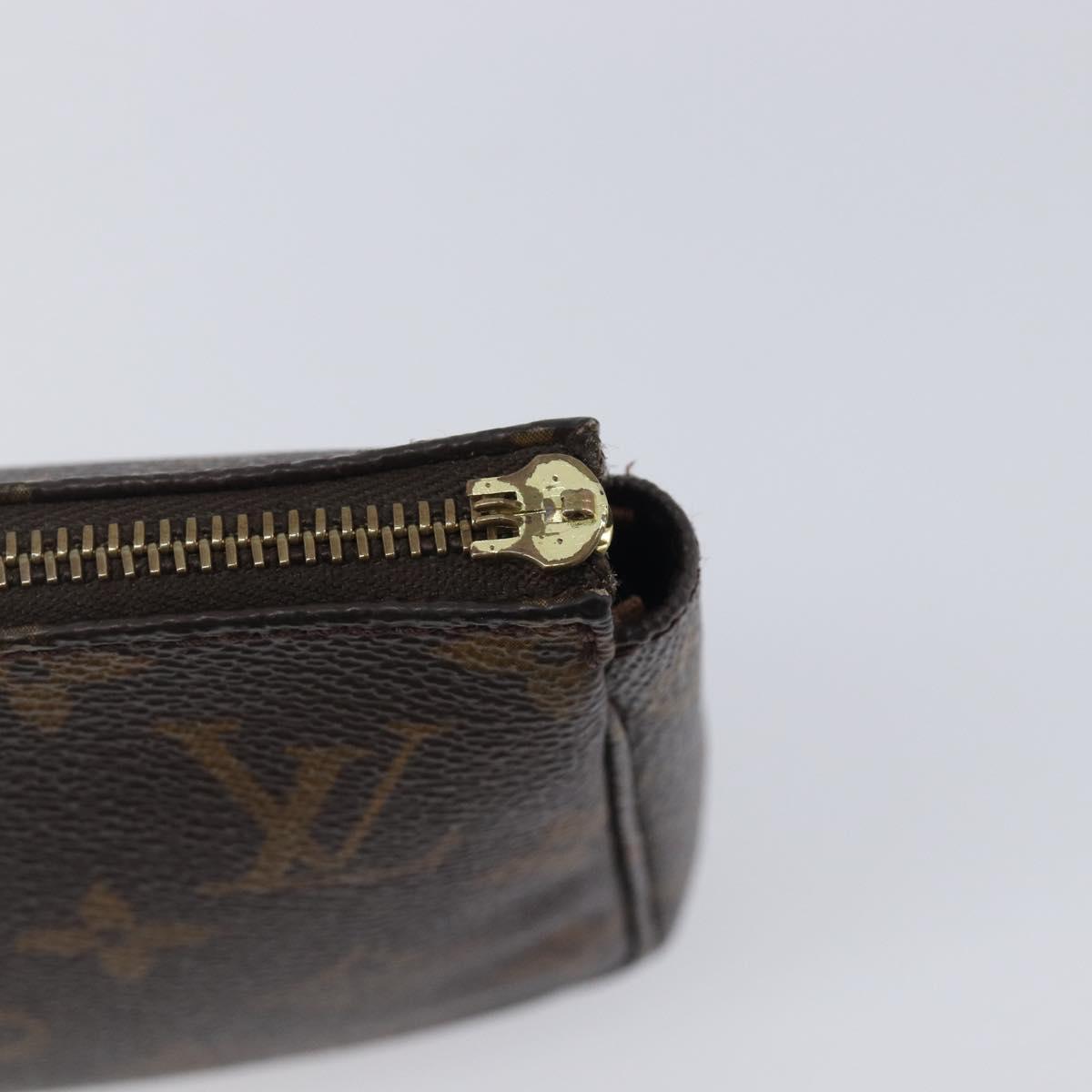LOUIS VUITTON Monogram Mini Pochette Accessoires Pouch N41667 LV Auth ep16907