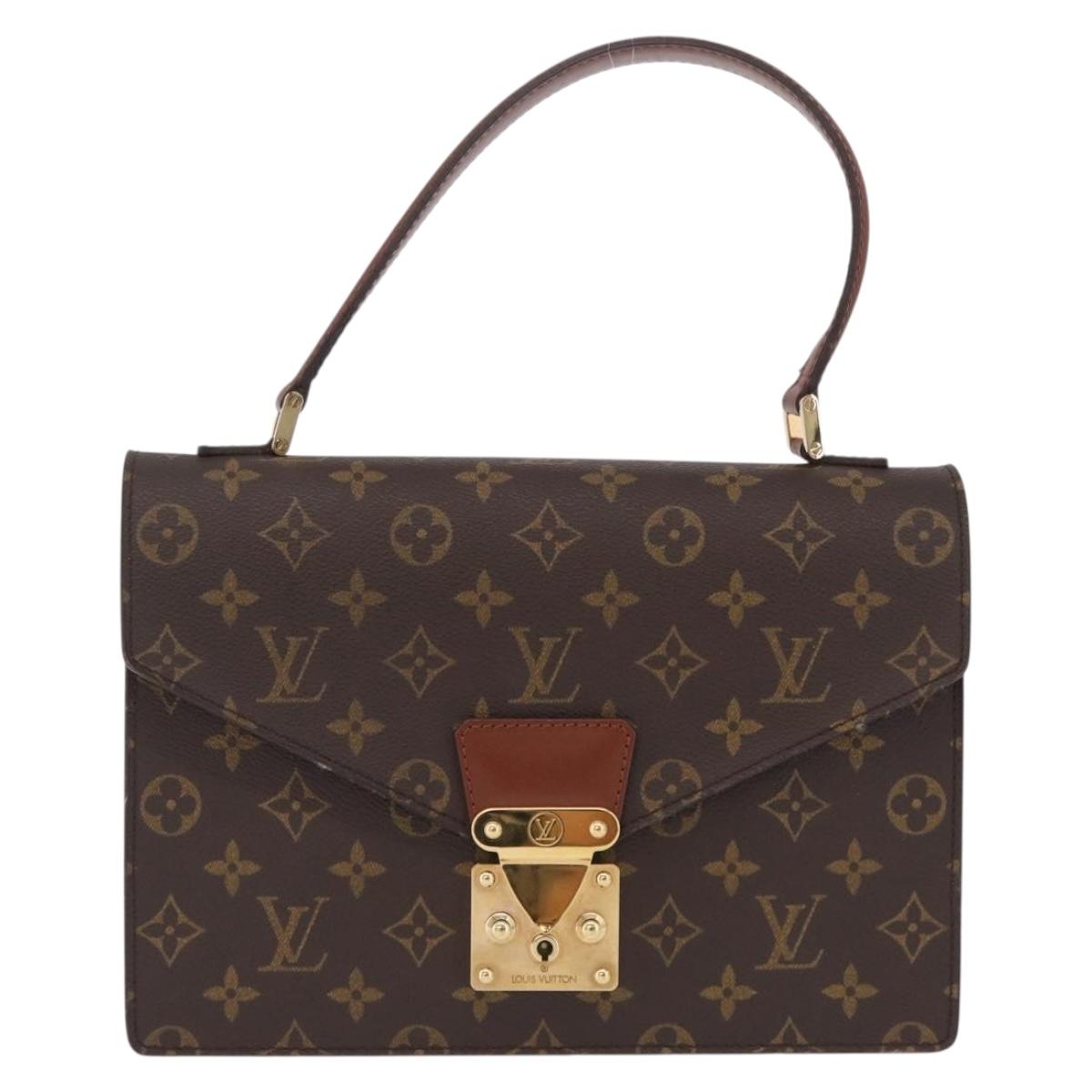LOUIS VUITTON Monogram Concorde Hand Bag M51190 LV Auth ep16924A