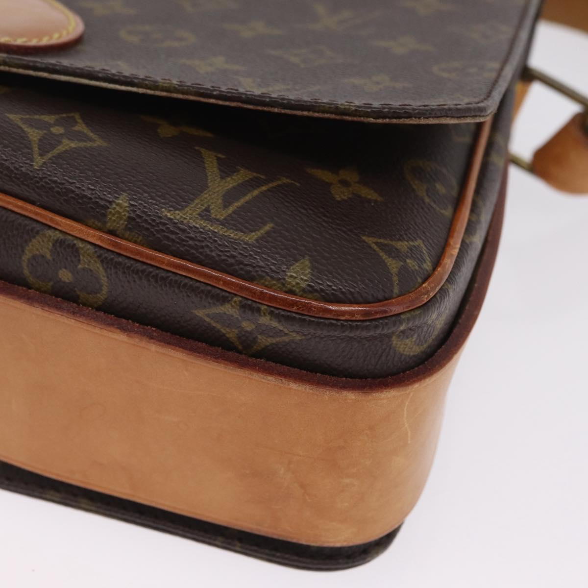 LOUIS VUITTON Monogram Cartouchiere GM Shoulder Bag M51252 LV Auth ep16925