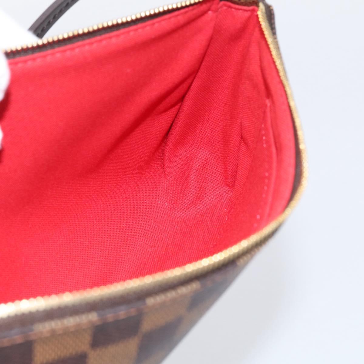 LOUIS VUITTON Damier Ebene Pochette Accessoires Pouch N41206 LV Auth ep16931V