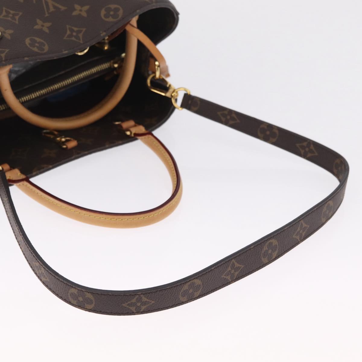 LOUIS VUITTON Monogram Montaigne BB Hand Bag 2way M41055 LV Auth ep16938V