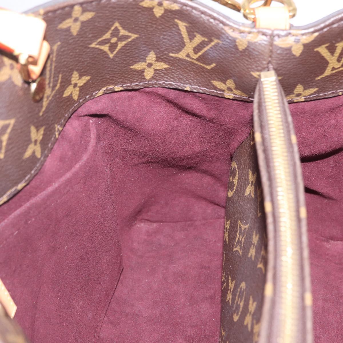 LOUIS VUITTON Monogram Montaigne BB Hand Bag 2way M41055 LV Auth ep16938V
