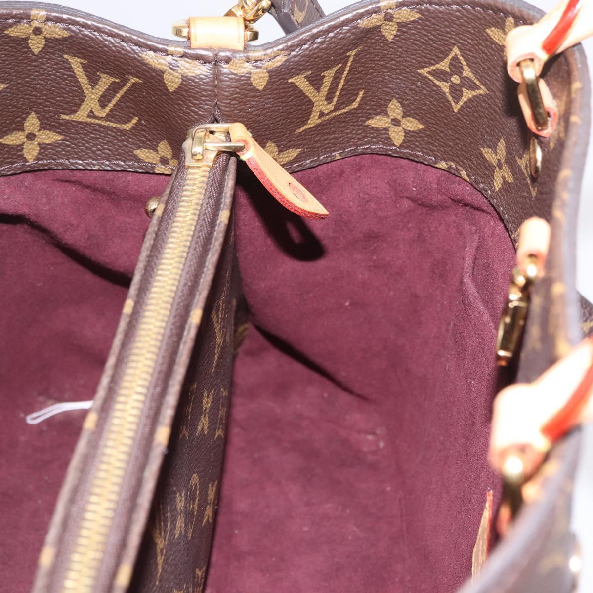 LOUIS VUITTON Monogram Montaigne BB Hand Bag 2way M41055 LV Auth ep16938V