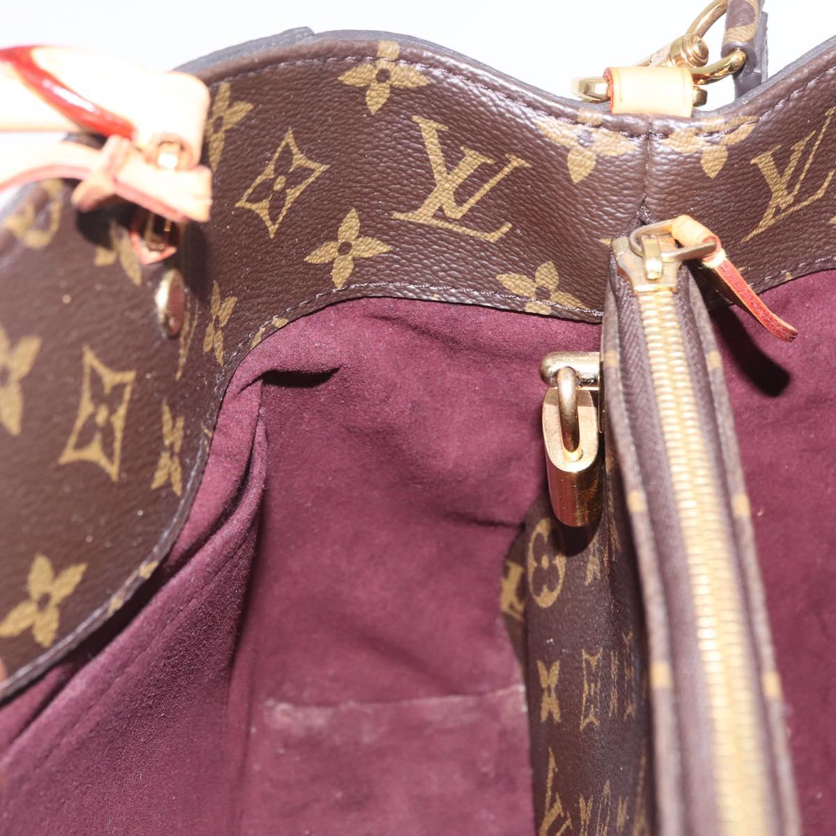LOUIS VUITTON Monogram Montaigne BB Hand Bag 2way M41055 LV Auth ep16938V