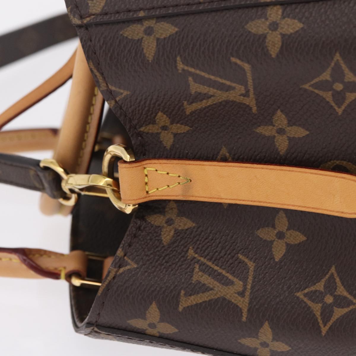 LOUIS VUITTON Monogram Montaigne BB Hand Bag 2way M41055 LV Auth ep16938V