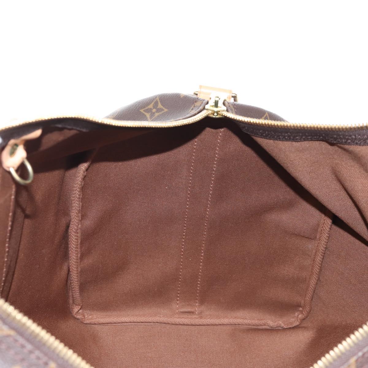 LOUIS VUITTON Monogram Keepall Bandouliere 50 Boston Bag M41416 LV Auth ep16940V
