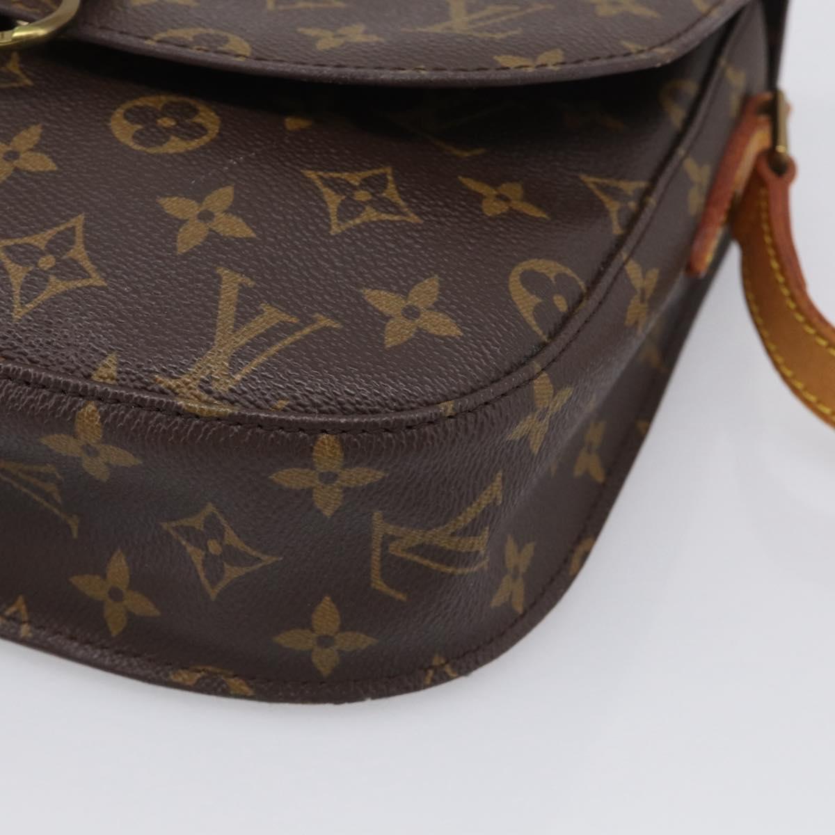 LOUIS VUITTON Monogram Saint Cloud GM Shoulder Bag M51242 LV Auth ep16945